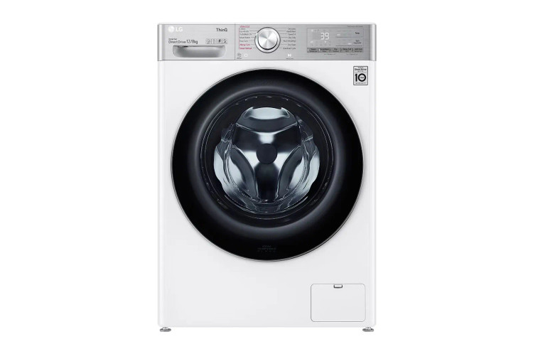 ماشین لباسشویی 12 کیلویی ال جی V12 مدل WDV1260WRP