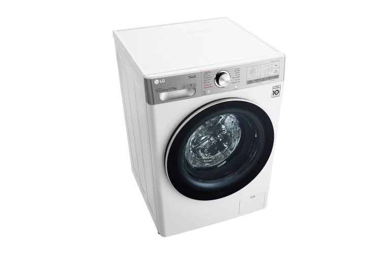 ماشین لباسشویی 12 کیلویی ال جی V12 مدل WDV1260WRP