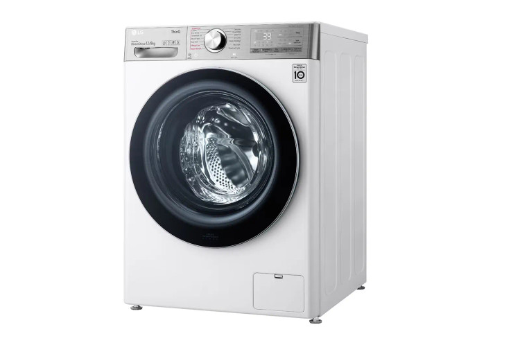 ماشین لباسشویی 12 کیلویی ال جی V12 مدل WDV1260WRP