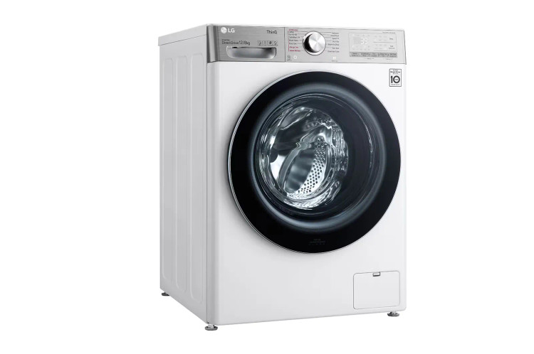 ماشین لباسشویی 12 کیلویی ال جی V12 مدل WDV1260WRP